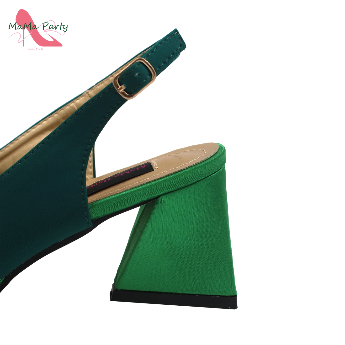 2024 New Design Special Fashion African Women Shoes Matching Bag Set High Quality with Platform Comfortable Heels for Part