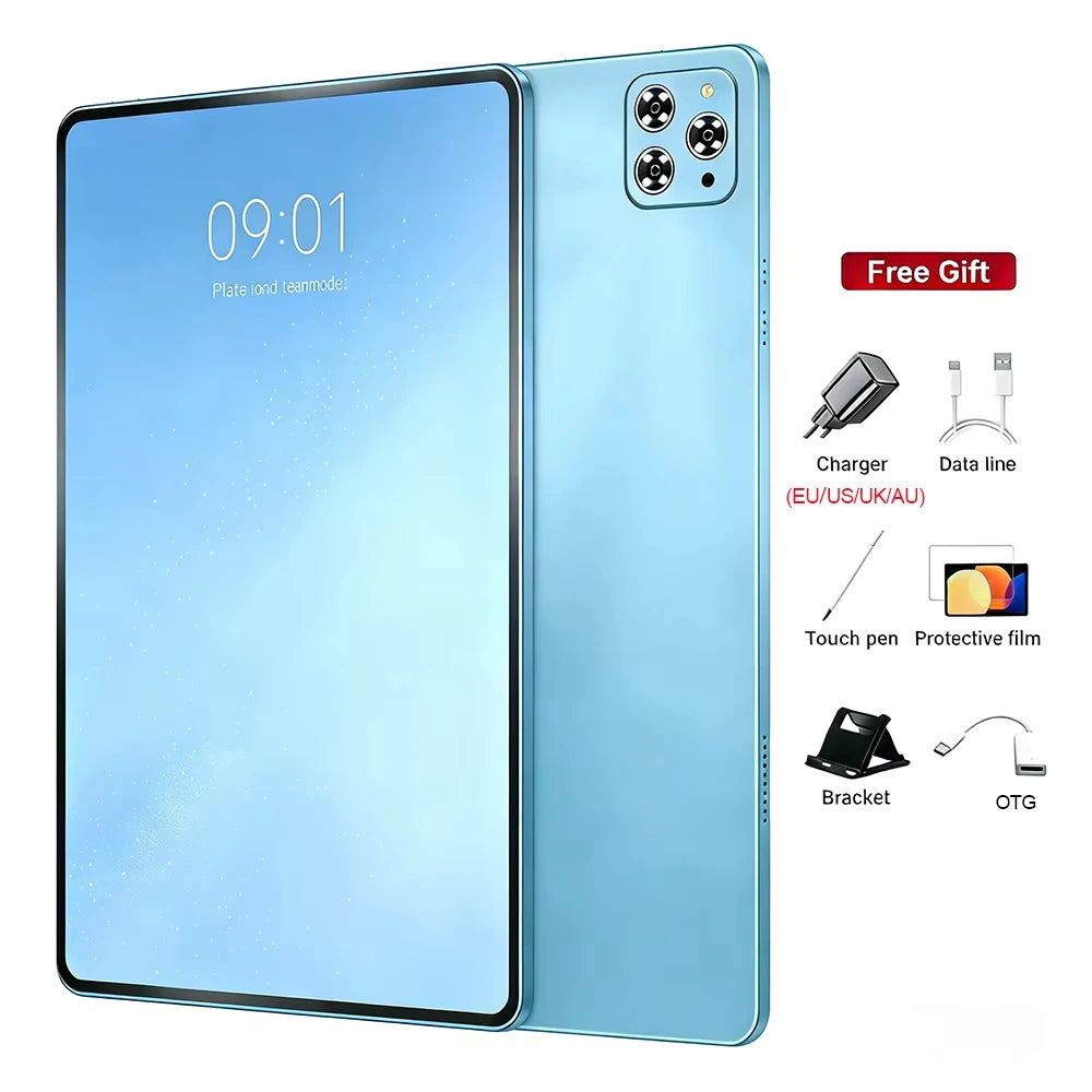 2026 Original 12inch IPad Air Pro 5G Tablet PC 20000mAh Snapdragon 8Gen3 Android 15 24GB 2T 5G Dual SIM GPS WIFI Network Tablet