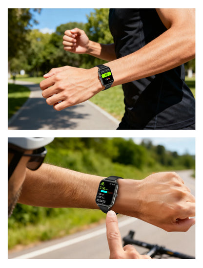 2026 new ultra-thin outdoor sports smartwatch, wirelesscommunication,suitable for men's and women'ssports,stepcounting,best gift