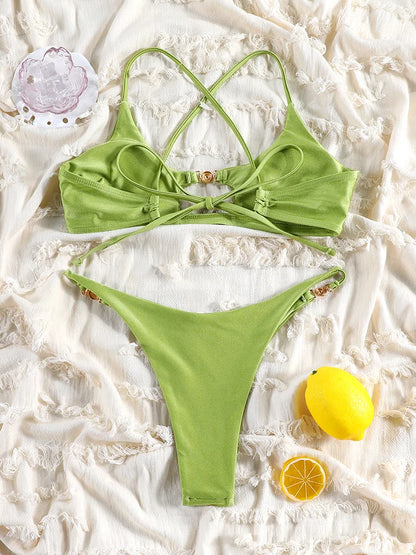 Rinabe Black Bikinis For Women Push Up Sexy Swimsuits Hollow Out Swimwear 2026 Bathing Suits Solid Bikini Set Summer Beachwear