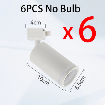 Track Light Modern Led Ceiling Lamp 110V 220V Spots To Ceiling Lighting Gu10 Led Lights Spotlights led ceiling Kitchen Lighting