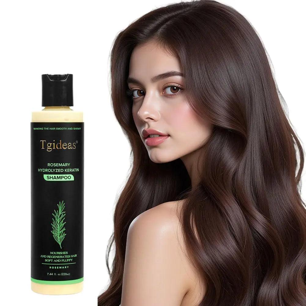 Rosemary Hair Growth Shampoo Organic Rosemary Oil Deeply Nourish Hair Follicles Promote Scalp Blood Circulation Reduce Hair Loss