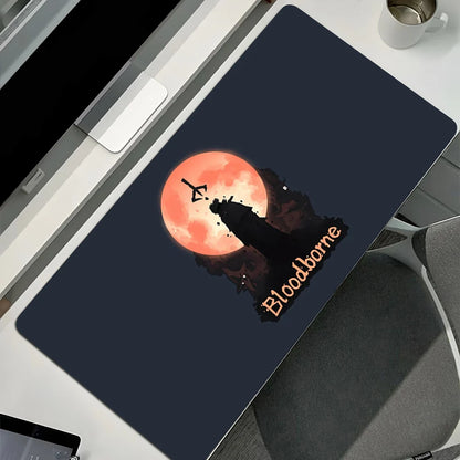 Gamer XL Desktop Decoration Computer Gaming Mouse Pad Game Bloodborne Large Pc Mousepad Office Computer Keyboard Desk Mat Carpet