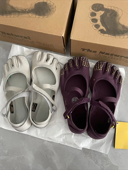 Latest Five-finger Shoes Women's Indoor Yoga Pilates Barefoot Comprehensive Training Non-slip Fitness Shoes in Box Fast Shipping