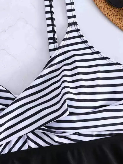 2026 Large Plus Size Swimsuit Women 2 Pieces Strappy Beach Dress Swimwear Female Bathers Bathing Swimming Swim Suit Beachwear