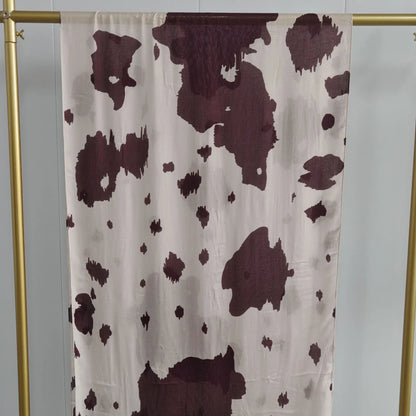 New Double-sided Print Modal Hijab Scarf Watercolor Leopard Prairie Hide Print Hijabs for Women Muslim Fashion Turbans for Women