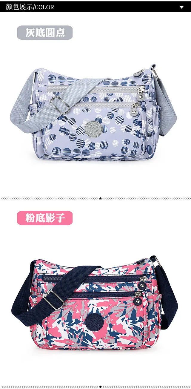 Multifunctional bag Large Capacity Waterproof Shoulder Bags Women Crossbody Bag for Girls Outdoor Travel Bags