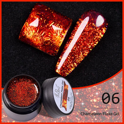 AWStorG 5ML Colorful Laser Cat Magnetic Gel Blue Glitter Shine Soak Off  Semi Permanent  UV Gel Nail Art Varnish Nail Supplies