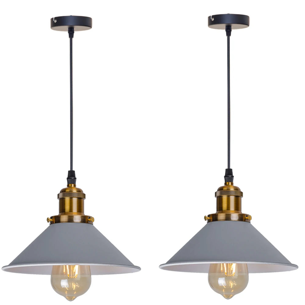 Vintage Pendant Lights Loft Russia Pendant Lamp Retro Hanging Lamp Lampshade For Kitchen Dining Bedroom Home Lighting E27