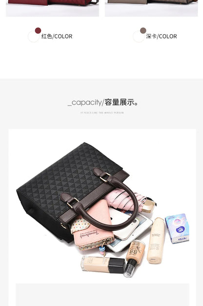 Elegant Women Shoulder Bag PU Leather Ladies Messenger Bag Fashion Single Totes Bag Korean Luxury Lady Handbags Bolsa Feminina