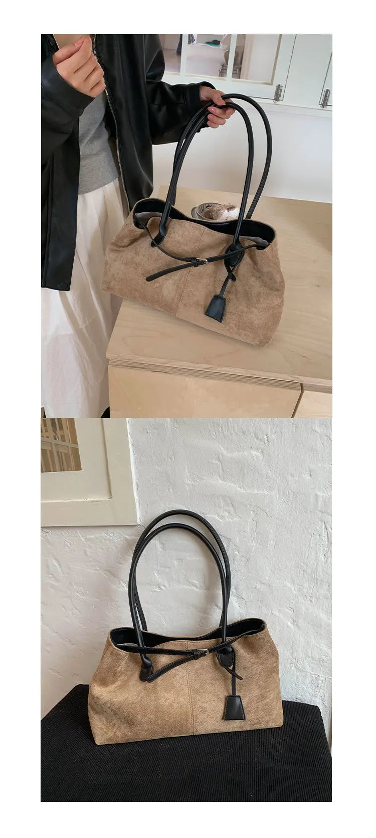 Women's PU Leather Shoulder Bag 2026 Winter New Fashion Retro Underarm Bag Luxury Brand Designer Handbags and Purses Tote Bags