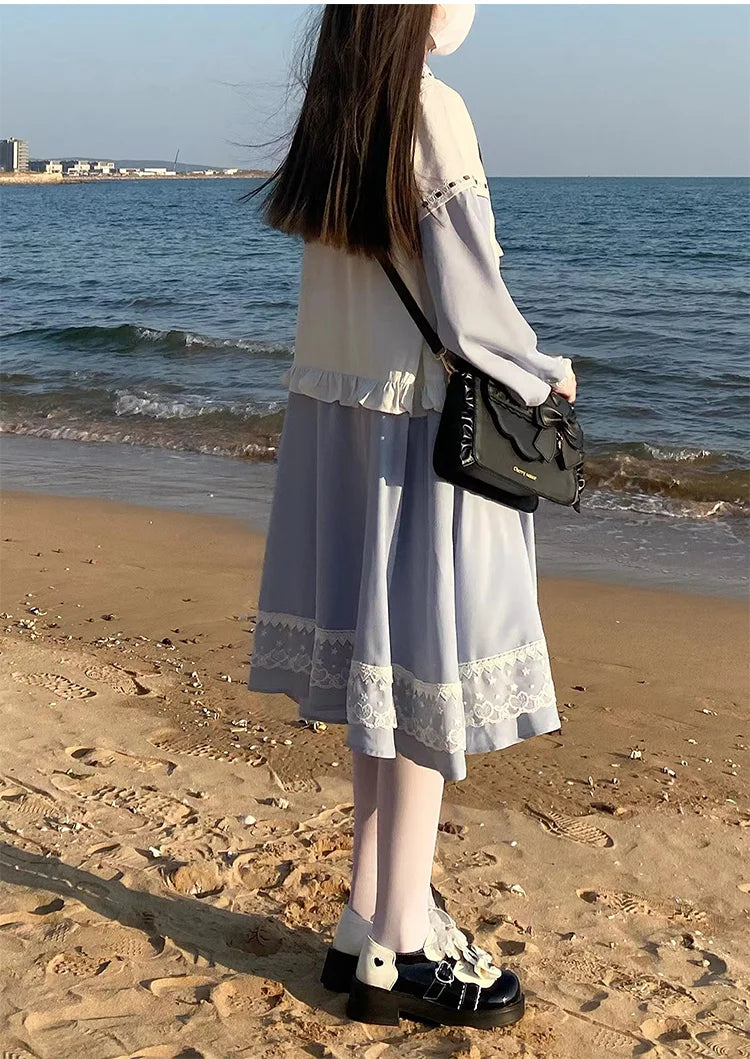 Sweet Ita Bag 2026 Elegant Lolita Bag Ladies Cute Girls Bow Crossbody Bag Popular JK Uniform Shoulder Bag Autumn Bolso Сумка