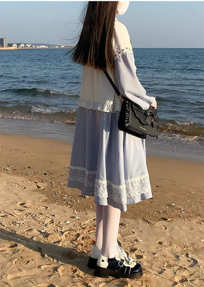 Sweet Ita Bag 2026 Elegant Lolita Bag Ladies Cute Girls Bow Crossbody Bag Popular JK Uniform Shoulder Bag Autumn Bolso Сумка