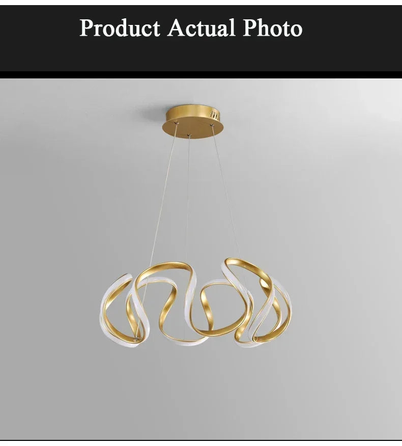 Modern Nordic LED Pendant Lights Minimalist Luxury Lamps for Living Dining BedRoom Home Decoration