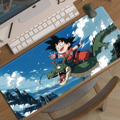 Cartoon Animation Seven Dragon Ball Mouse Pad Oversized Boy Two-dimensional E-sports Game Computer Keyboard Pad Student Desk Pad
