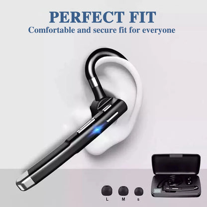 Newest Wireless Headphones Business Bluetooth v5.3 Earphones Hands-free Call Mic Noise Cancelling Headset Earbuds for Driving