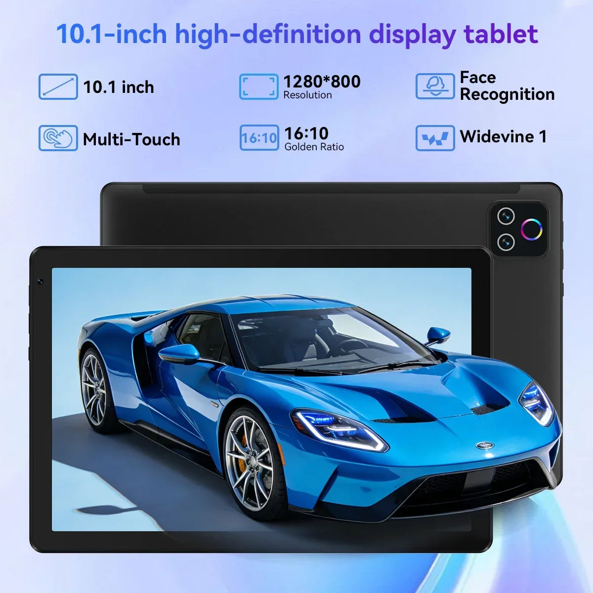 URAO 2026 Newest Tablet 10 Inch Android 16 30GB+128GB 1TB Expansion WiFi6 Dual Camera Stylus Keyboard Mouse Headphone PC PAD Set