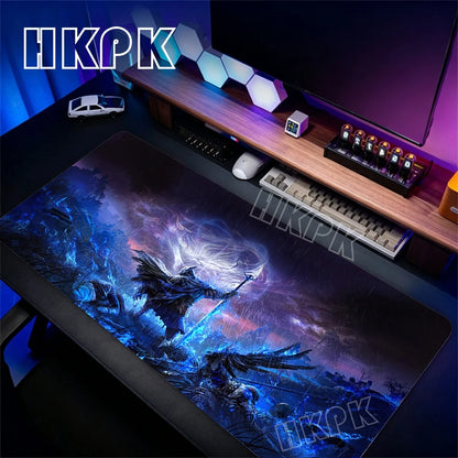Gaming Mouse Pad XXL Deskmat Anime Pc Accessories Mousepad E-Eldens R-Ring Mat 90x40cm Gamer Large Desktop Extended Desk Carpet
