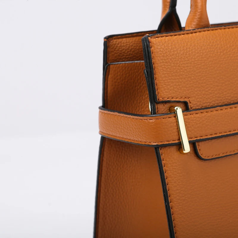 3 Sets Or 1 Big Bag Women's Handbag Large Capacity Bags Luxury Shoulder Crossbody Bags Small Coin Purse Quality Leather Sac Hot