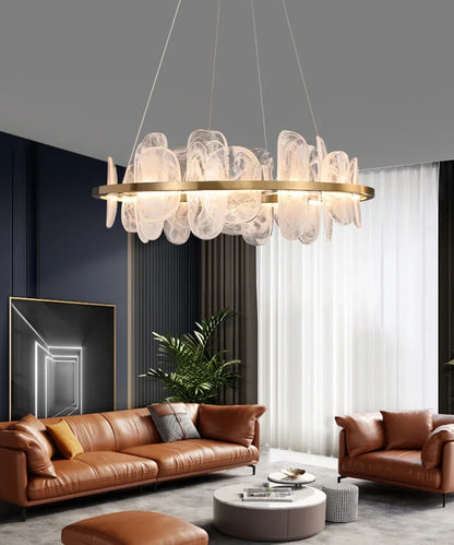 Nordic Style Simple LED Pendant Lights for Living Dining Room Kitchen Food Tables Chandelier Home Decor Hanging Light Fixture