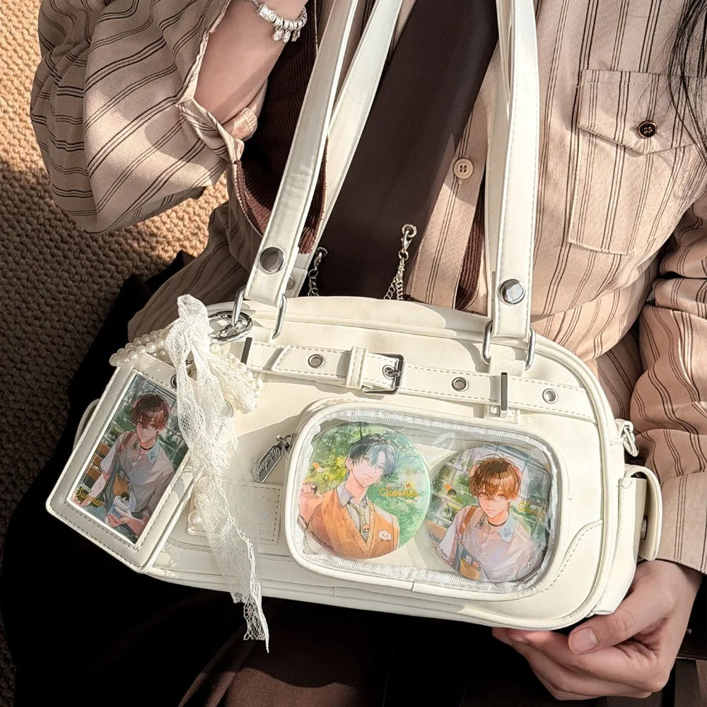 Daily Using Ita Bag Original Bolsos mujer Shoulder Crossbady Bags for Woman Underarm Bolsas Square Bolsa Zipper Sac Femme