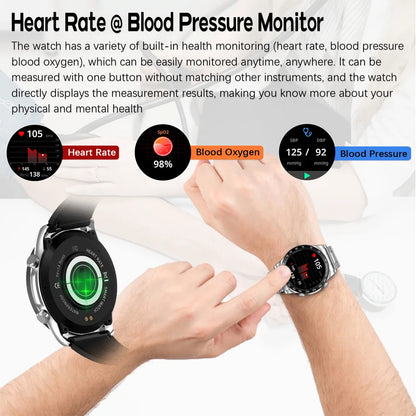 2026 new smart watch sleep monitoring Bluetooth call high-definition displaywrist  liftbright screen  round screen smart watch