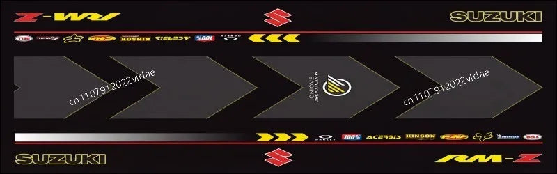 Suzuki Motorsports Carpet Garage Mat Racing Cool Motorcycle Display Electric Bike Mat Entrance Doormat Bedroom Home Decoration