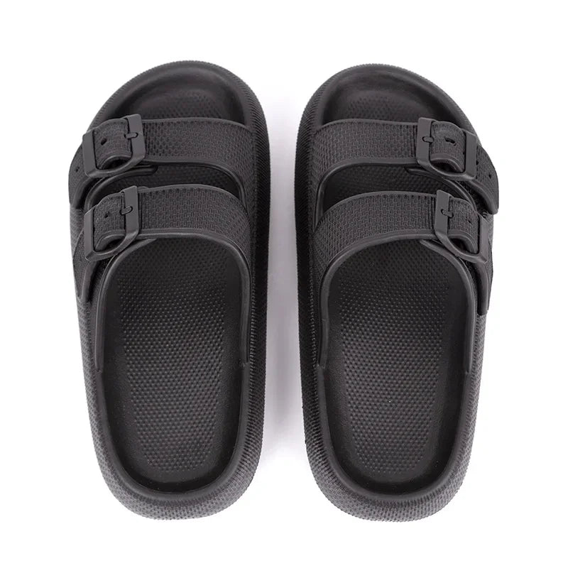 Cushion Sandals Women Men Cloud Soft Sole Slides Platform Slippers Eva Outdoor Sandals Non-slip Home Ciabatte Uomo Flip Flop