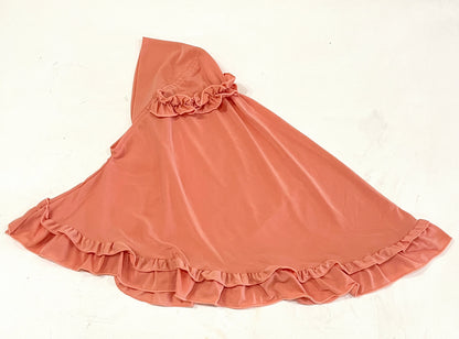 H361 Beautiful Fit 3-6 Years Old Girls Cute Hijab Head Scarf With Crinkles Baby Muslim Shawl Turban Caps