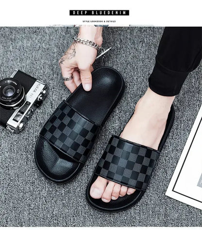 Beach Sandals Stylish Casual Men's Shoes Light Outdoor Breathable Wading Slippers Bathroom Family Men Chaussures Homme Luxe