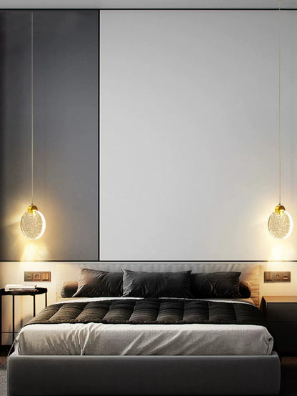 LED nordic lamps Modern Crystal Chandeliers lustre Bedroom Study Dining Room lights home decoration Pendant Lamp bedside lamp