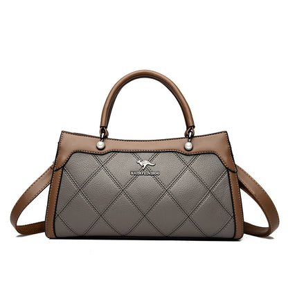 Top Quality Leather Hand Shoulder Bags for Women Luxury Handbags Women Bags Designer Casual Large Capacity Tote Bag Sac
