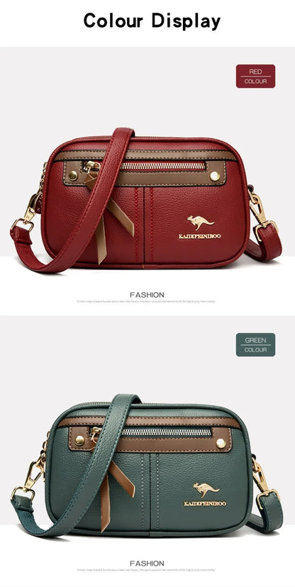 Genuine  3 Layers Luxury Designer Purses and Handbags Women Bag High Quality Leather Shoulder Sac  Bags for Women 2024Sac A Main