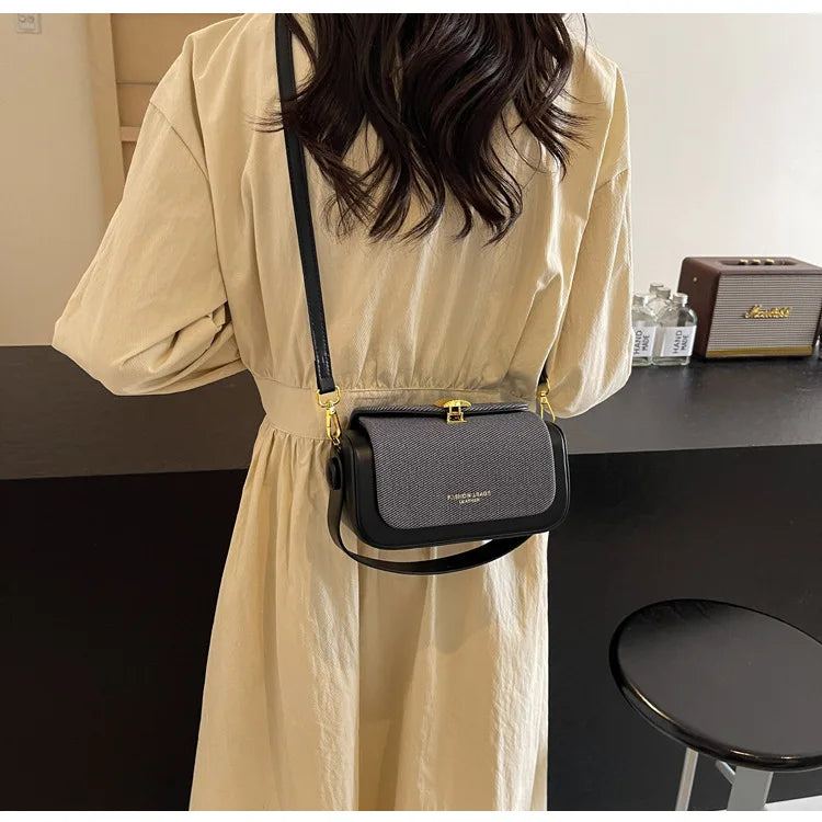Simple Fashion Mini Square Women Crossbody Bags 2026 Luxury Designer Purses And Handbags Box Shape Pure Color Shoulder Satchels