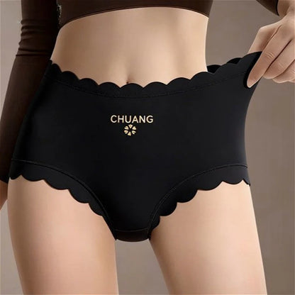 Sweet Bowknot Sexy Underwear Women Panties Hollow Out Ropa Interior Femenina Lingerie Women Clothes High Waist Abdomen Briefs