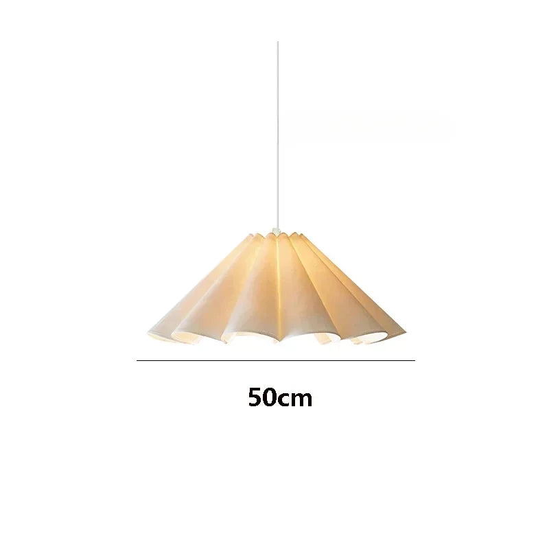Lower Petals Cream Chandelier LED Indoor Pendant Lamp for Living Room Bedroom Dining Room Bar Simple Modern Lights