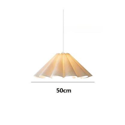 Lower Petals Cream Chandelier LED Indoor Pendant Lamp for Living Room Bedroom Dining Room Bar Simple Modern Lights