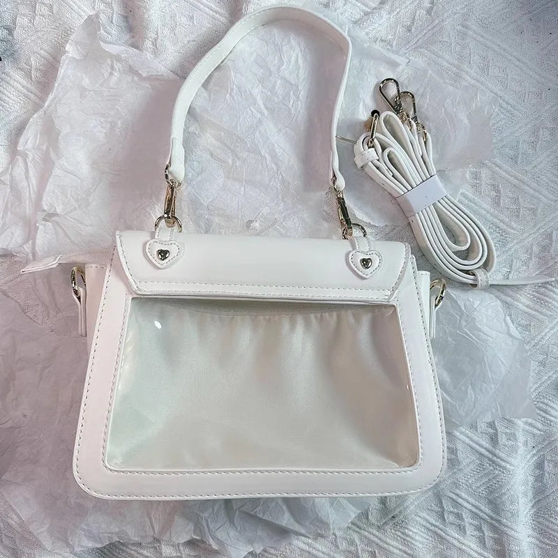 Sweet Ita Bag 2026 Elegant Lolita Bag Ladies Cute Girls Bow Crossbody Bag Popular JK Uniform Shoulder Bag Autumn Bolso Сумка