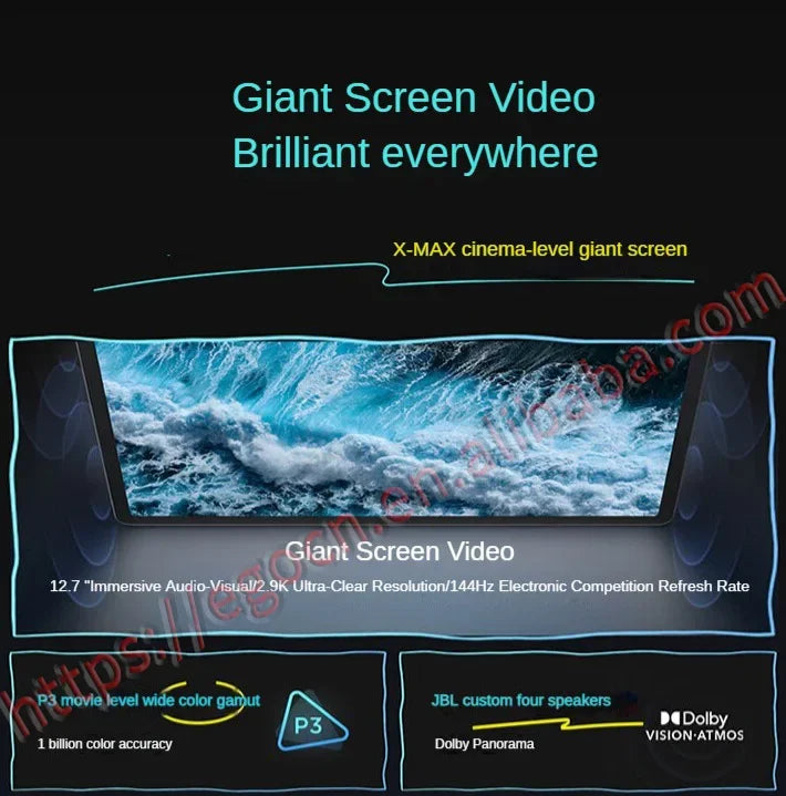 Matte Display Lenovo Xiaoxin Pad Pro 2025 12.7 Inch Matte Comfortable Visual Screen Eye protection Dimensity 8300 Android Tablet