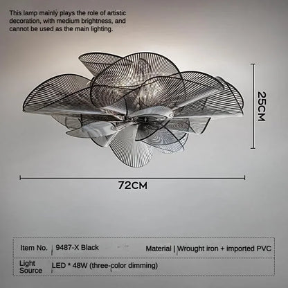 Nordic Classic Ceiling lamps Black/White PVC Modern Designer Lamp Bedroom Home Decor Lighting Dining Room LED Pendant Lights