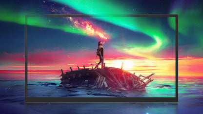 UPERFECT 23.8” Touchscreen Large Computer IPS Display With Stand 120Hz Desktop Monitor For XBox Switch PS5 Gaming Extend Screen