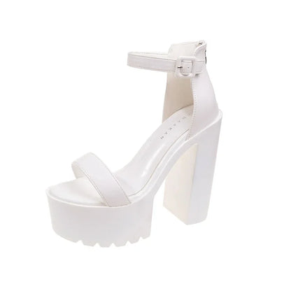 Super High Heels Women's Shoes Fashion Elegant High Heel Sandals Women Party Wedding Pumps Women Luxury Peep Toe Platform Sandal