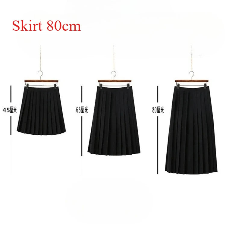 Orthodox JK Uniform School Uniform Basic Navy Navy College Style School Supply Middle Sailor Uniform Autumn and Winter Suit