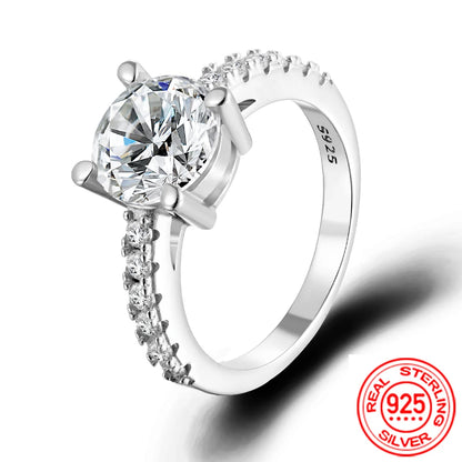 BLUEENCH D VVS1 Moissanite Rings for women Sparkling Diamond Bridal Sets with GRA s925 Sterling Sliver Plated 18k Eternity Band