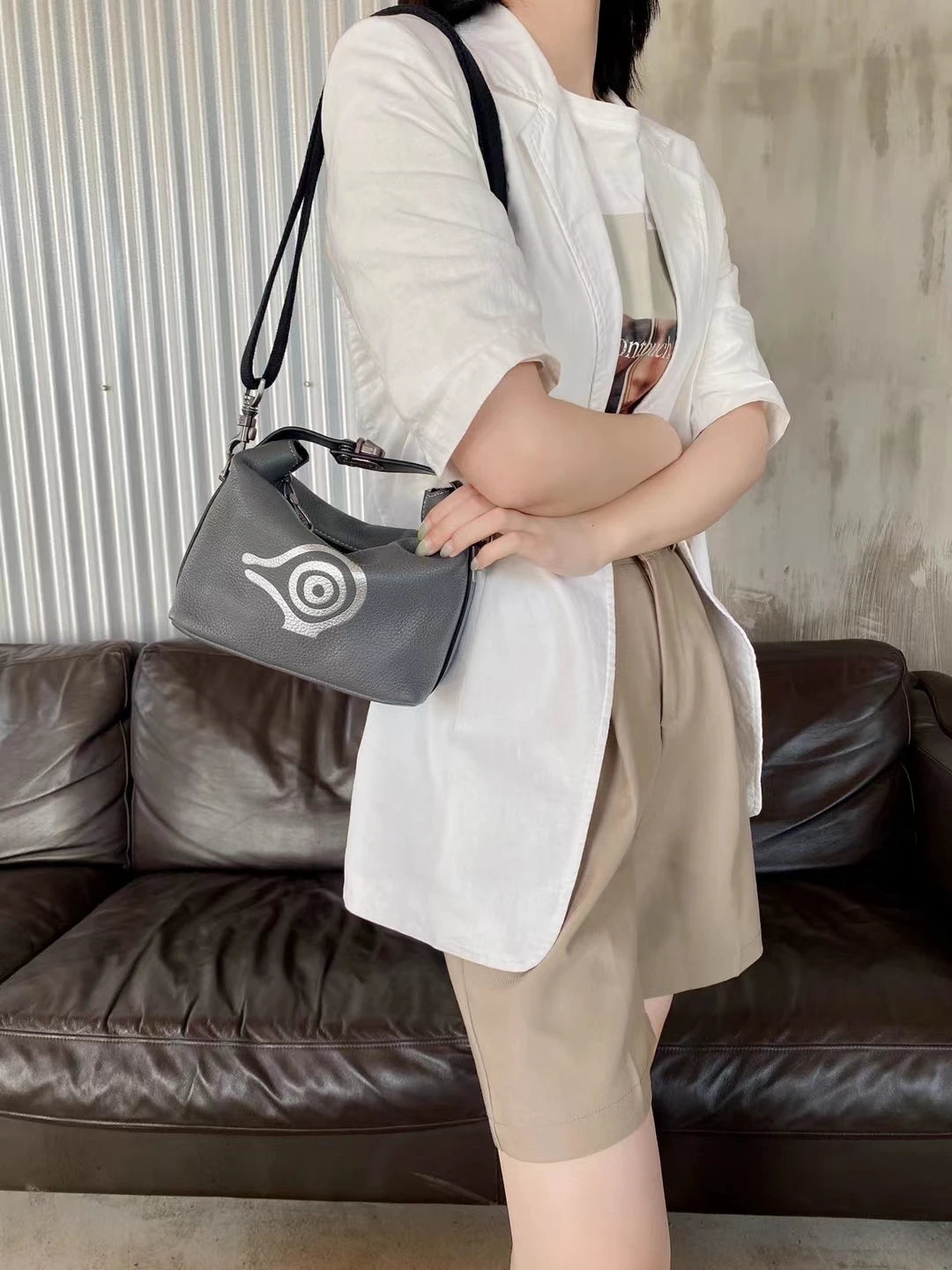 Orabird Small Luxury Crossbody Bags for Women Soft Cow Leather Fashion Ladies Bag with Short Handle Casual Handbags
