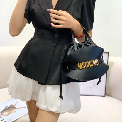 2026 New Fashion Square Diaper Bag Ladies Satchel Handbag Textured Leather Original Retro Crossbody Shoulder Purse Designer
