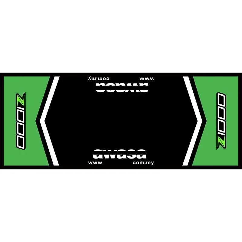 Motorcycle Carpet Polyester Parking Mat Display Carpet Racing Bicycle Carpets Mat Anti-slip Bedside Rugs Customized Display Rug