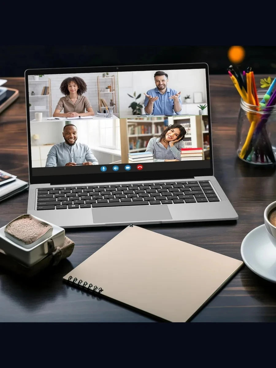 Xiaman Ultra Slim Windows 11 Laptop Computer 14.1" 12GB RAM 1TB 2TB SSD Intel A3950 Notebook 1920*1080 Office Study Computer PC