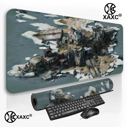 D-Disco E-Elysium Mouse Pad Large Gaming Mouse Pad Print Waterproof XXL Desk Mat For PC Laptop Non-Slip Desk Mat Carpet HYBXXC
