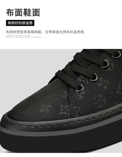 Men Skateboarding Shoes Platform Tennis Gym Sport Sneakers Luxury Design Skateboard Flats Sneakers Outdoor Walking Shoe For Male